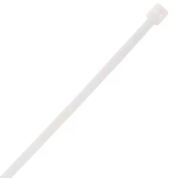 Кабельная стяжка 4,8×160 мм нейлоновая белая