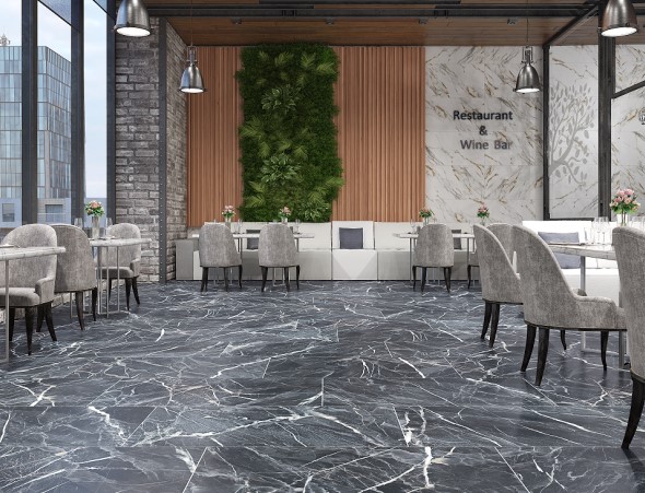 Merletto Black Rect.6148 60*120/Bulgaria 1C (51.84)