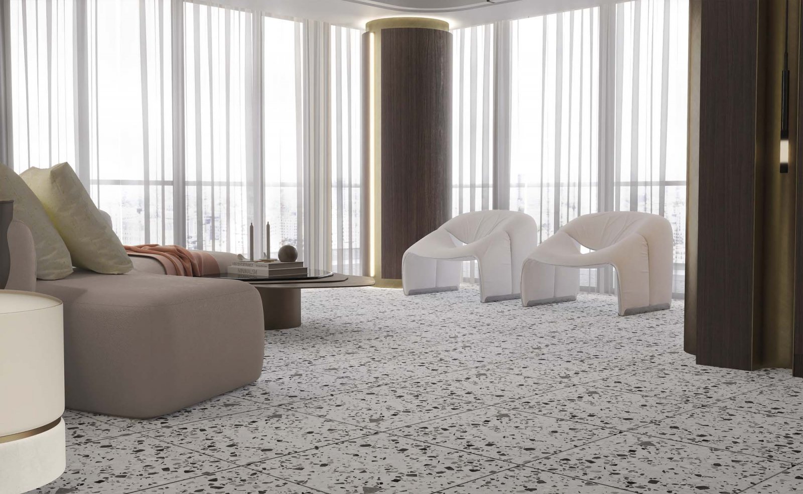 Terrazzo Veneto White Rect.6539 60*60/Bulgaria 1C (51.84)