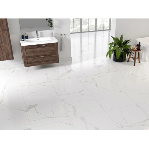 Sicilia White F P 60*60 R Satin 1/Epicentr 8mm (57.6)