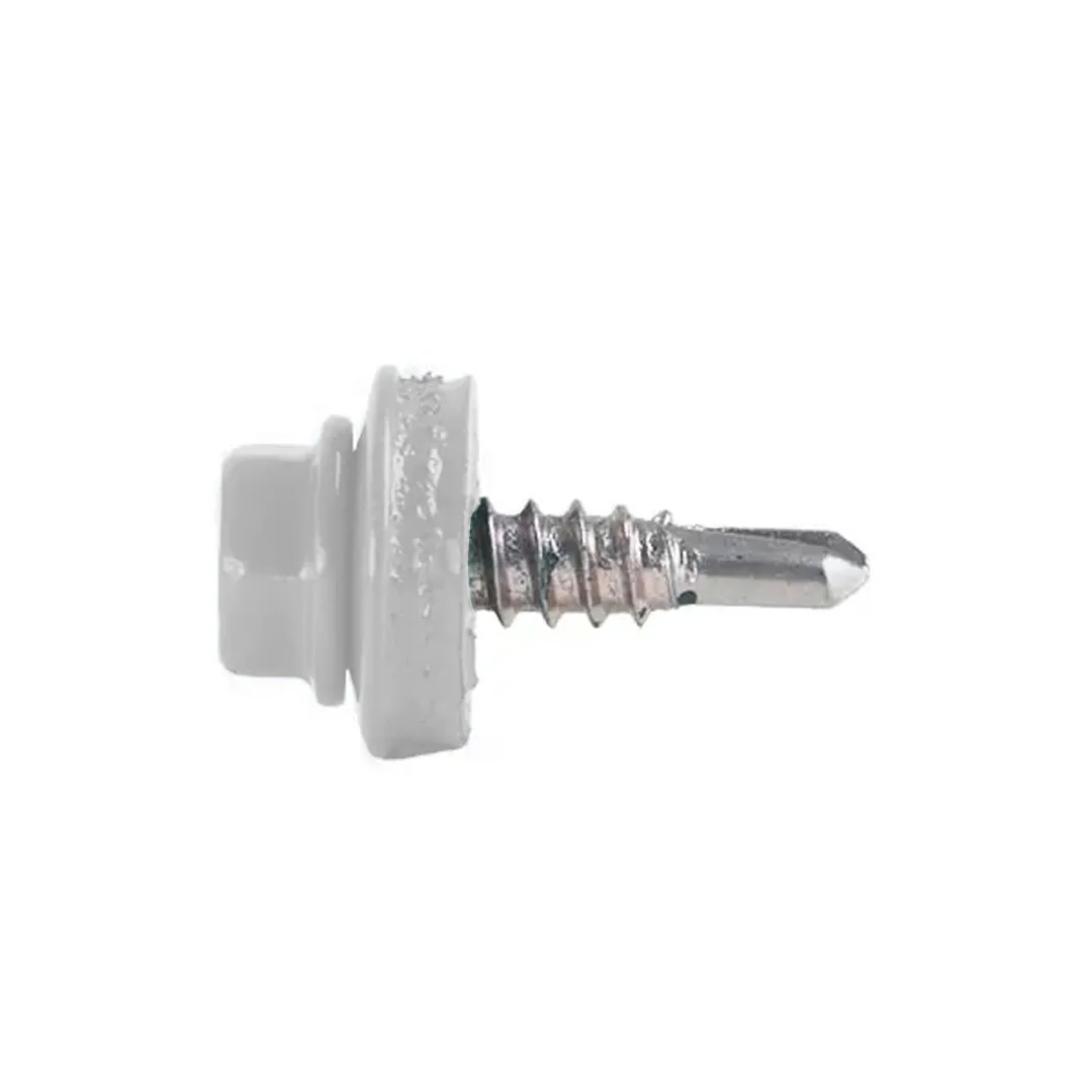 Самосверлящий саморез для металла 4.8*19 RAL 9003 — 20 шт. 060921