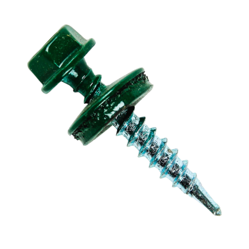 Шуруп для кровли 4.825 RALL6005 зелёный (042310)