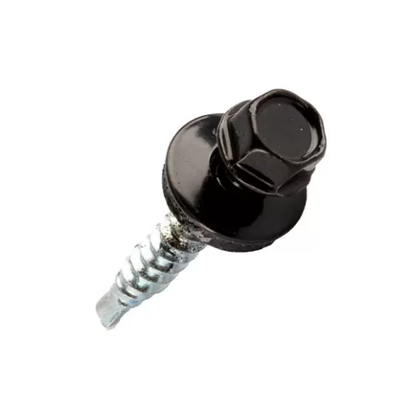 Surub p/u acoperis 4.8*35 RALL9003 (042595)