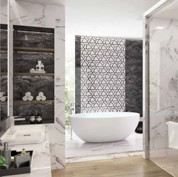 Altissimo White Geometric Rect. 4946 30*60/Bulgaria 1C (77.76)