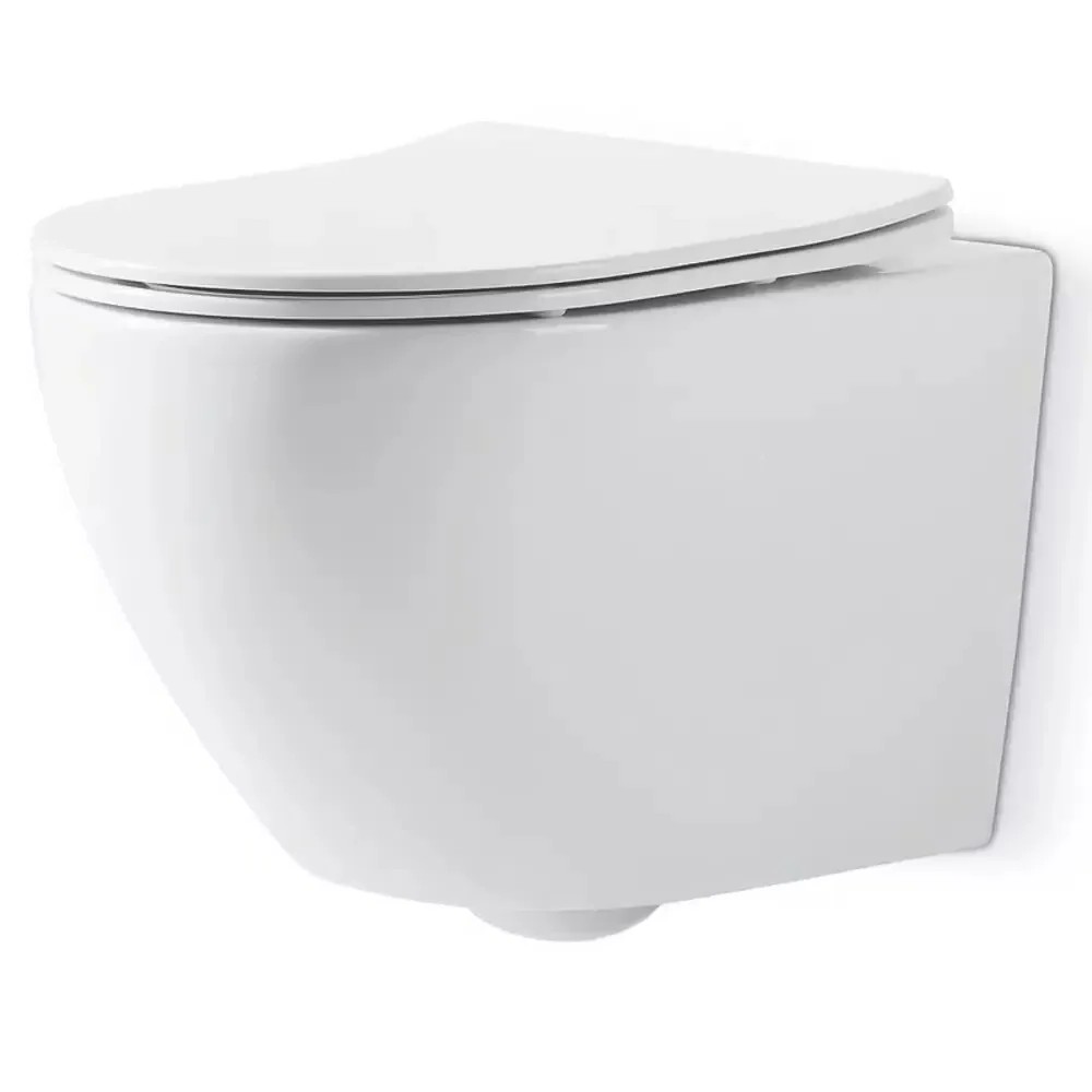 WC suspendat cu functia bideu /rimless.cu baterie/ CITY /Cerastyle