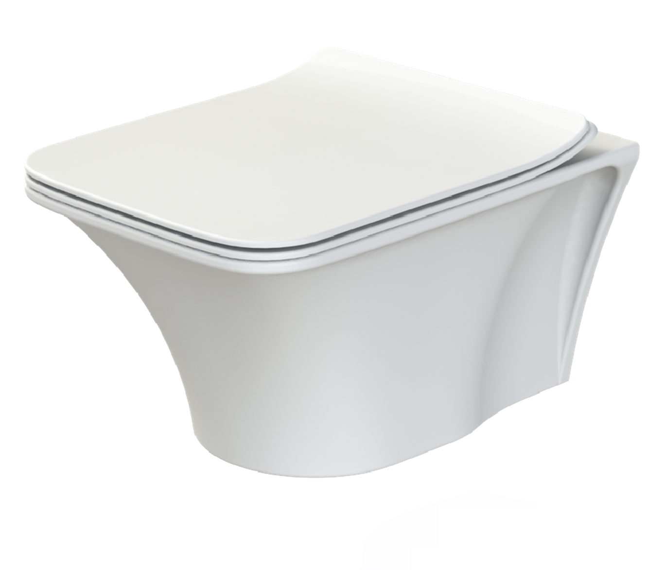 Подвесной унитаз с функцией биде /безободковый, со смесителем/ IBIZA /Cerastyle