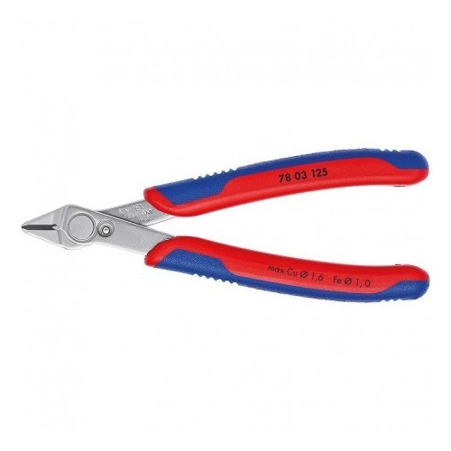 Клещи с плоскими губками для электродов 125 мм