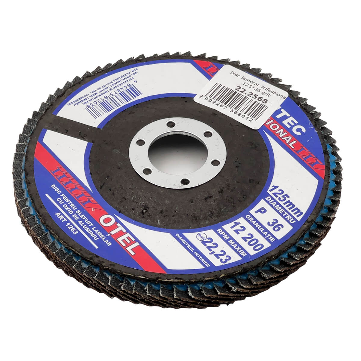 Disc lamerar Profesional 125*36 Gri 1263