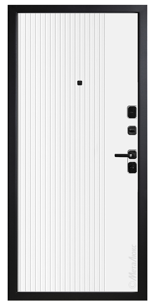 Usa met.Тип 10 бетон темно серый/белая шагрень 2050*860 (L)