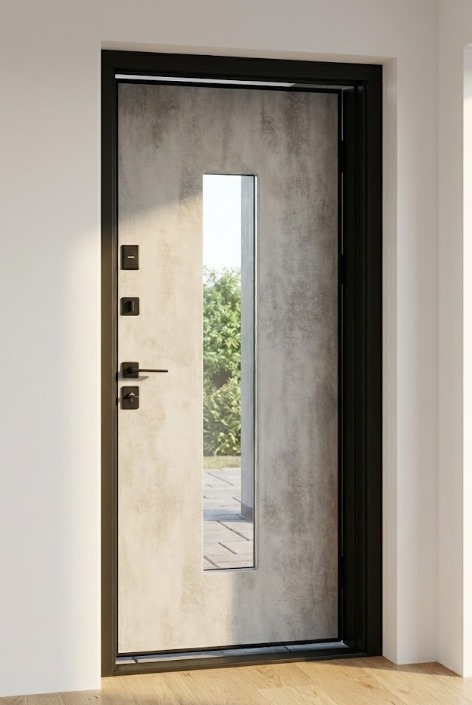 Usa met.Тип 12 ламинация графит N85/оксид светлый ул.2050*860 (L)