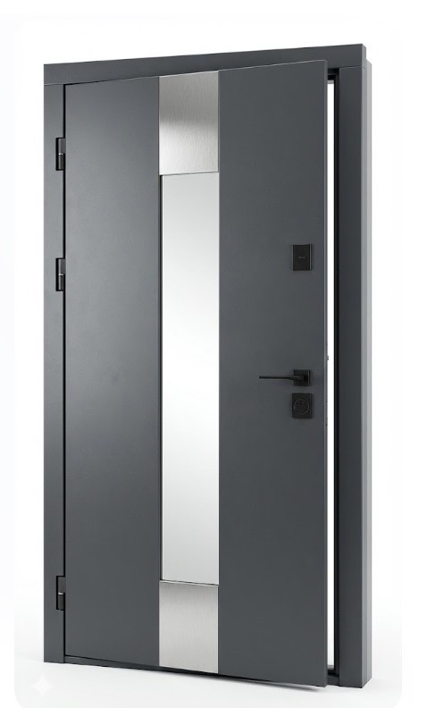 Usa met.Тип 12 ламинация графит N85/оксид светлый ул.2050*860 (L)