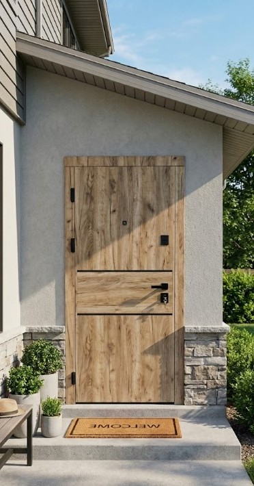 Usa met.Тип 14 дуб крафт/light grey 2050*860 (L)