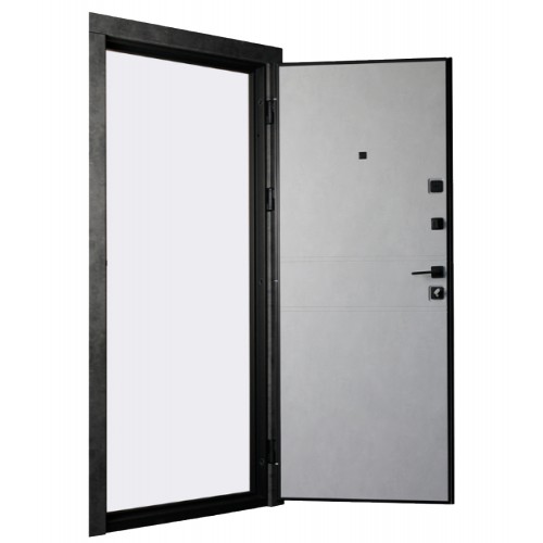 Usa met.Тип 14 мрамор темный/бетон снежный 2050*860 (L)