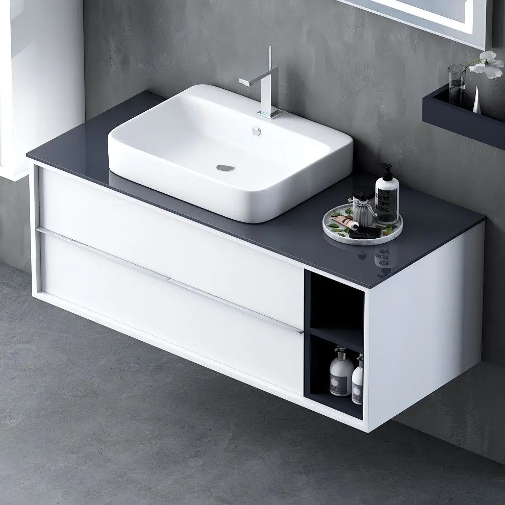 Mobilier de baie Elantra 80 white