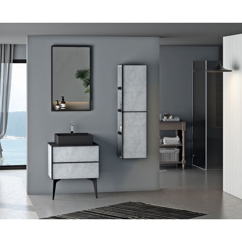 Mobilier de baie Escape 65 retro/silver