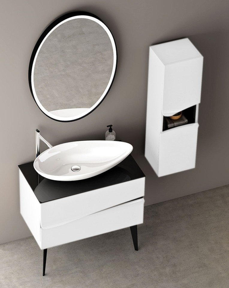 Mobilier de baie Mirage 80 white