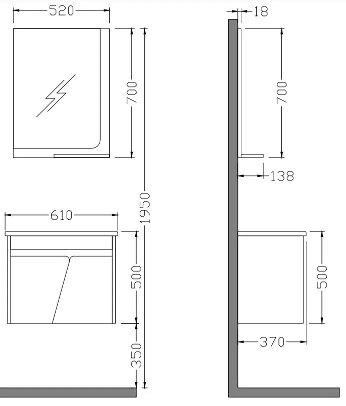 Mobilier de baie Rio 61 berlin