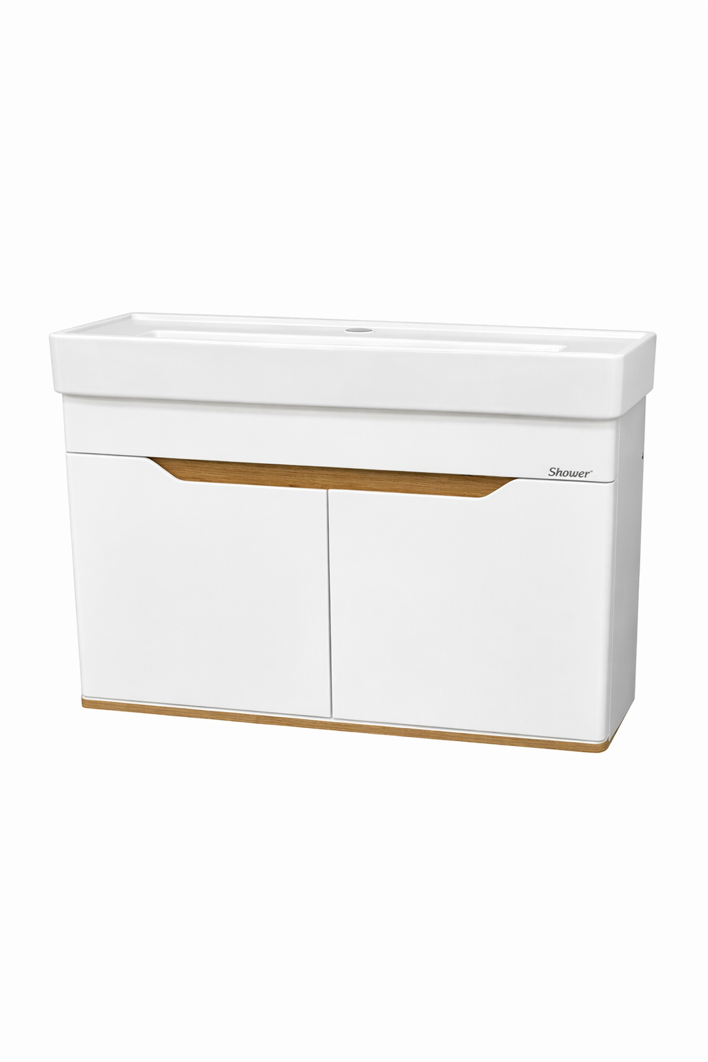 Mobilier de baie suspendat LENON WHITE 80cm+Lapino 3080