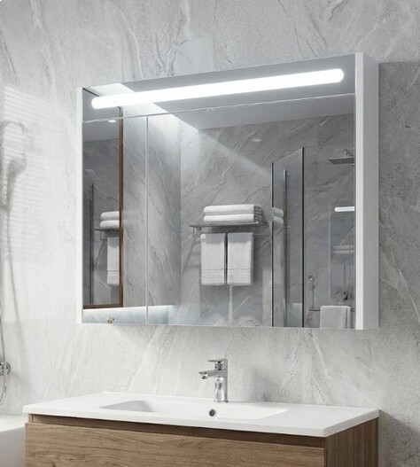 Oglinda p/u mobilier de baie LENON WHITE 80cm