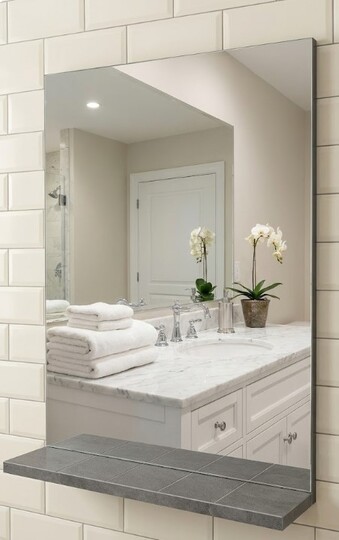 Oglinda p/u mobilier de baie LOFT ANTHRACITE 50cm