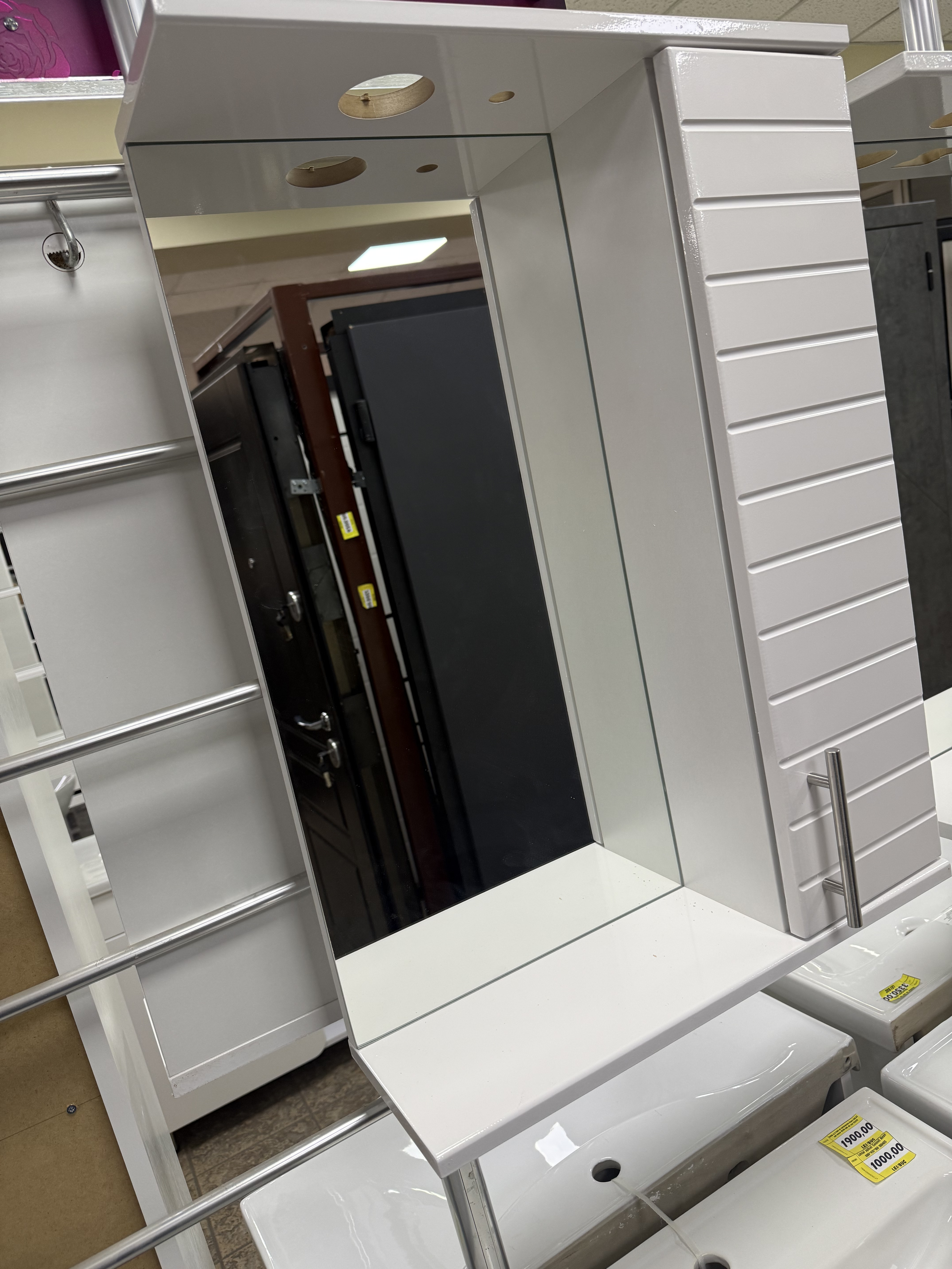 Oglinda p/u mobilier de baie AIRY 70cm dreapta