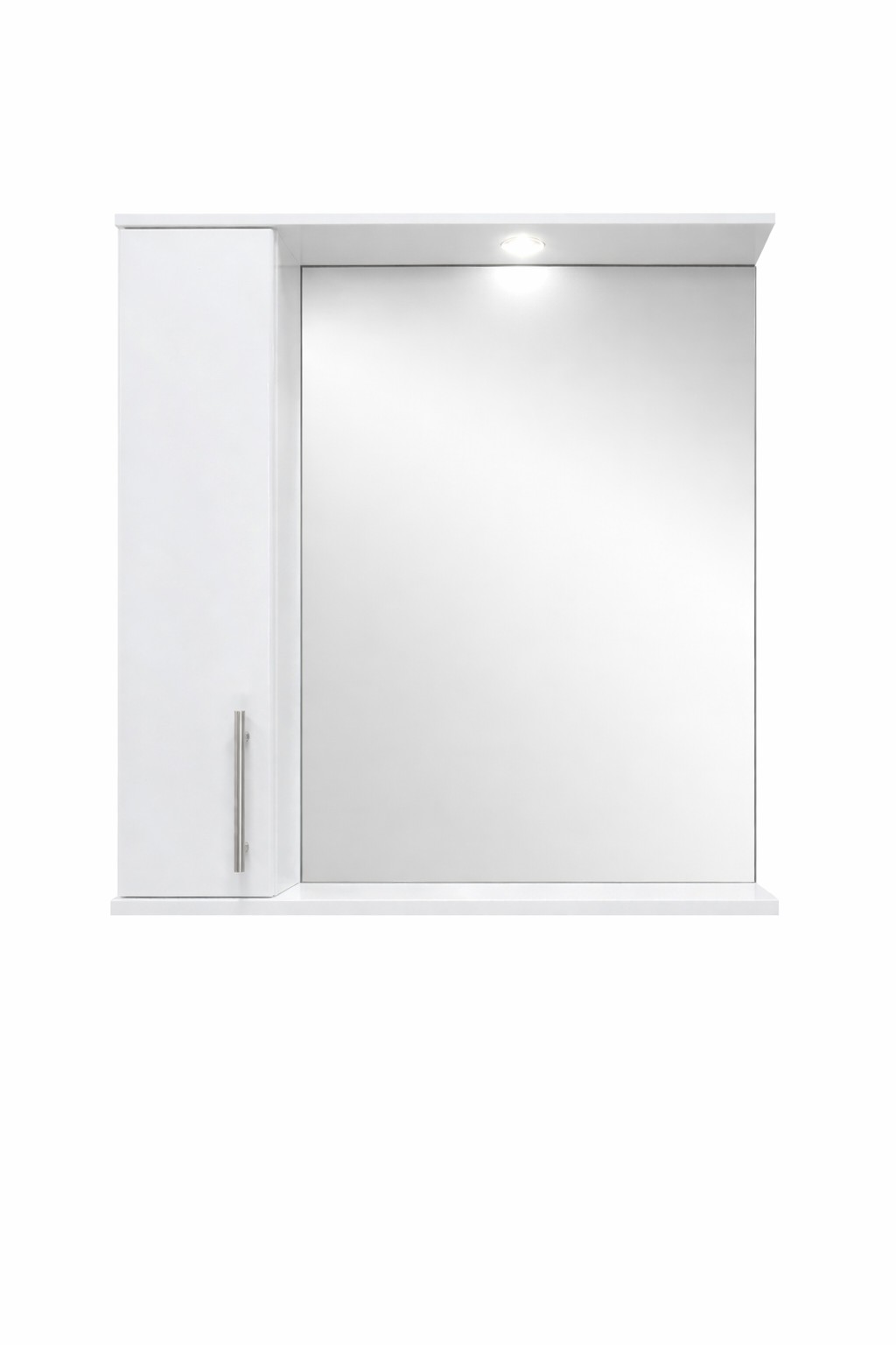 Зеркало для тумбы SKY 75 см левое