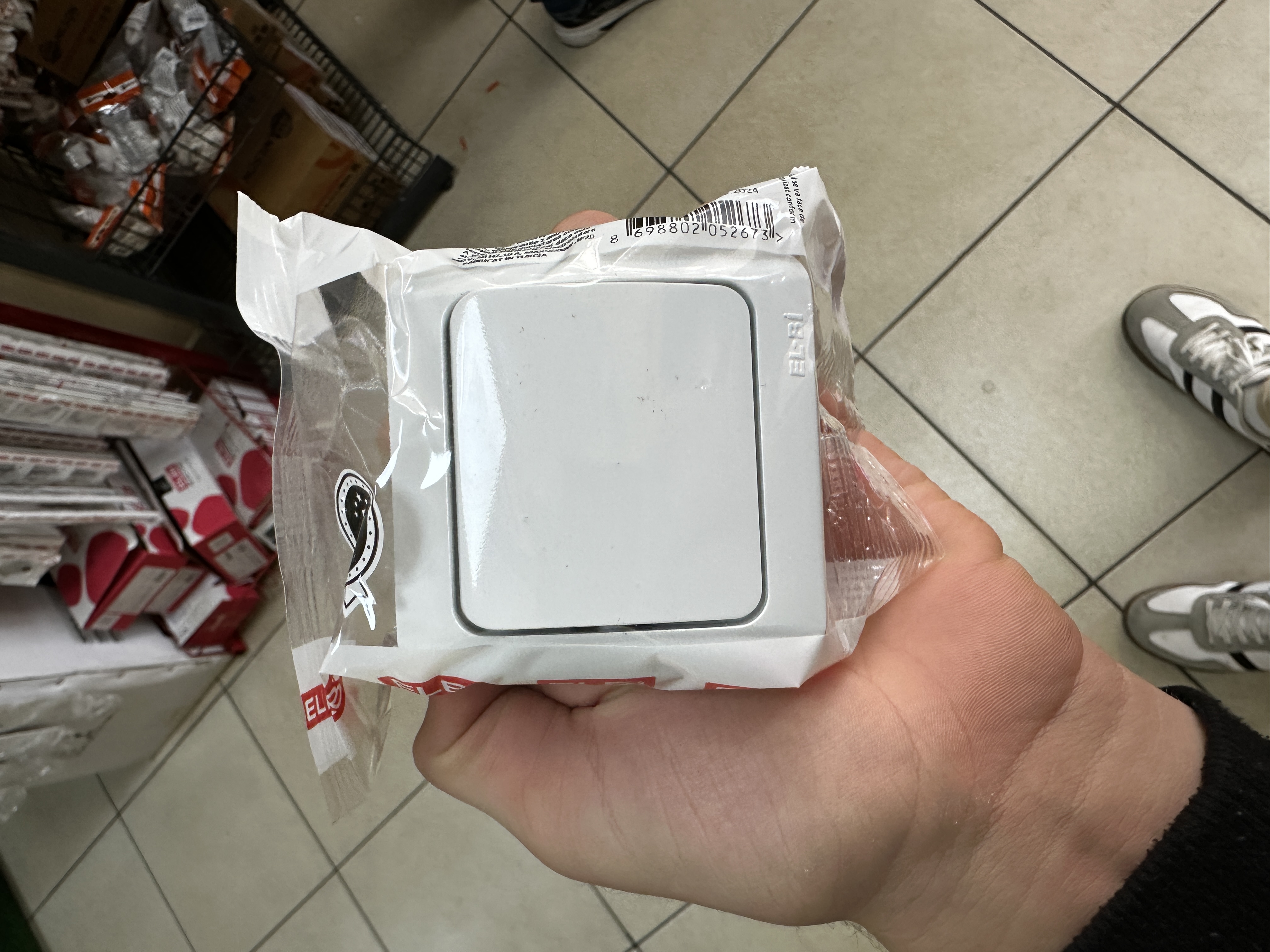 Intrerupator alb 1KL Ext 504 0200 200 ALSU