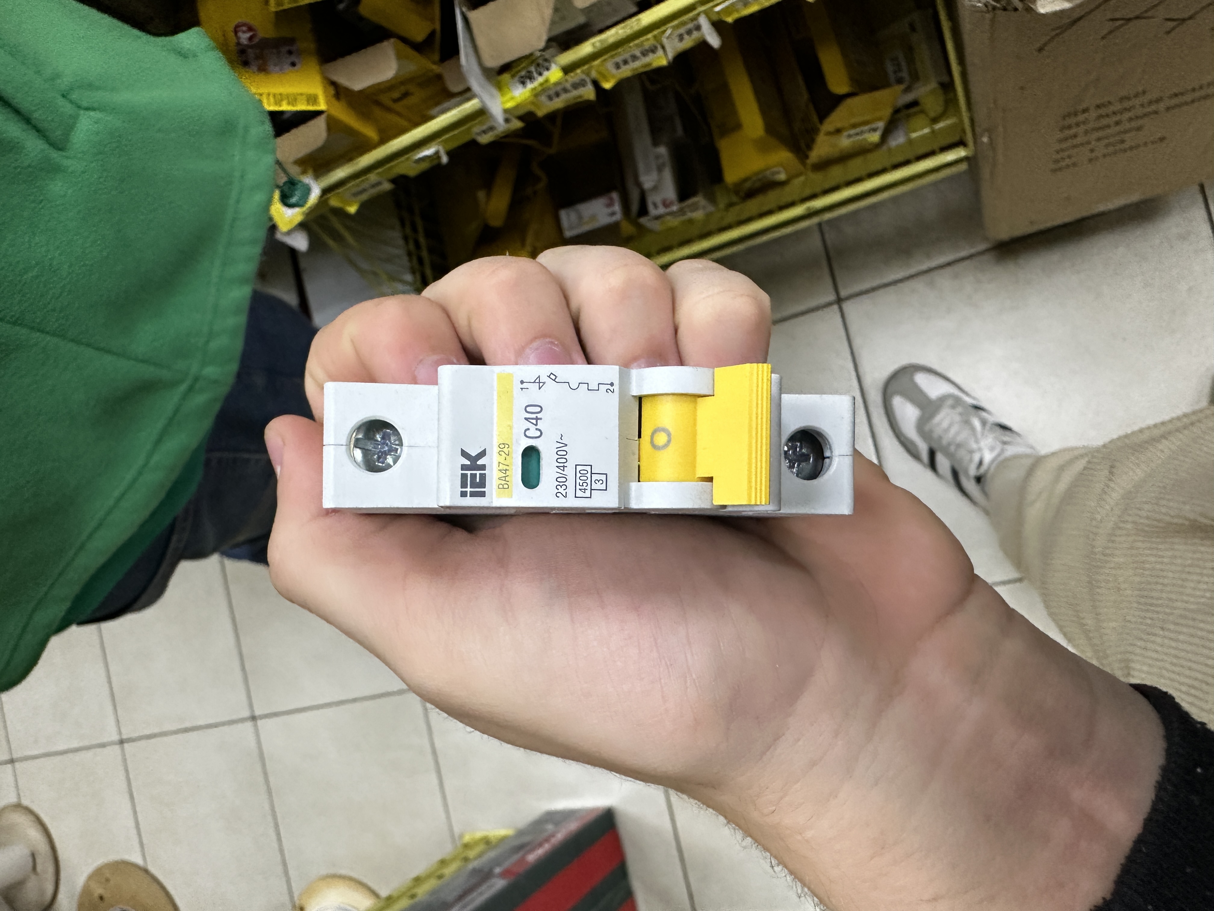 Intrerupator VA 47-29 1P 40A tip C  3854