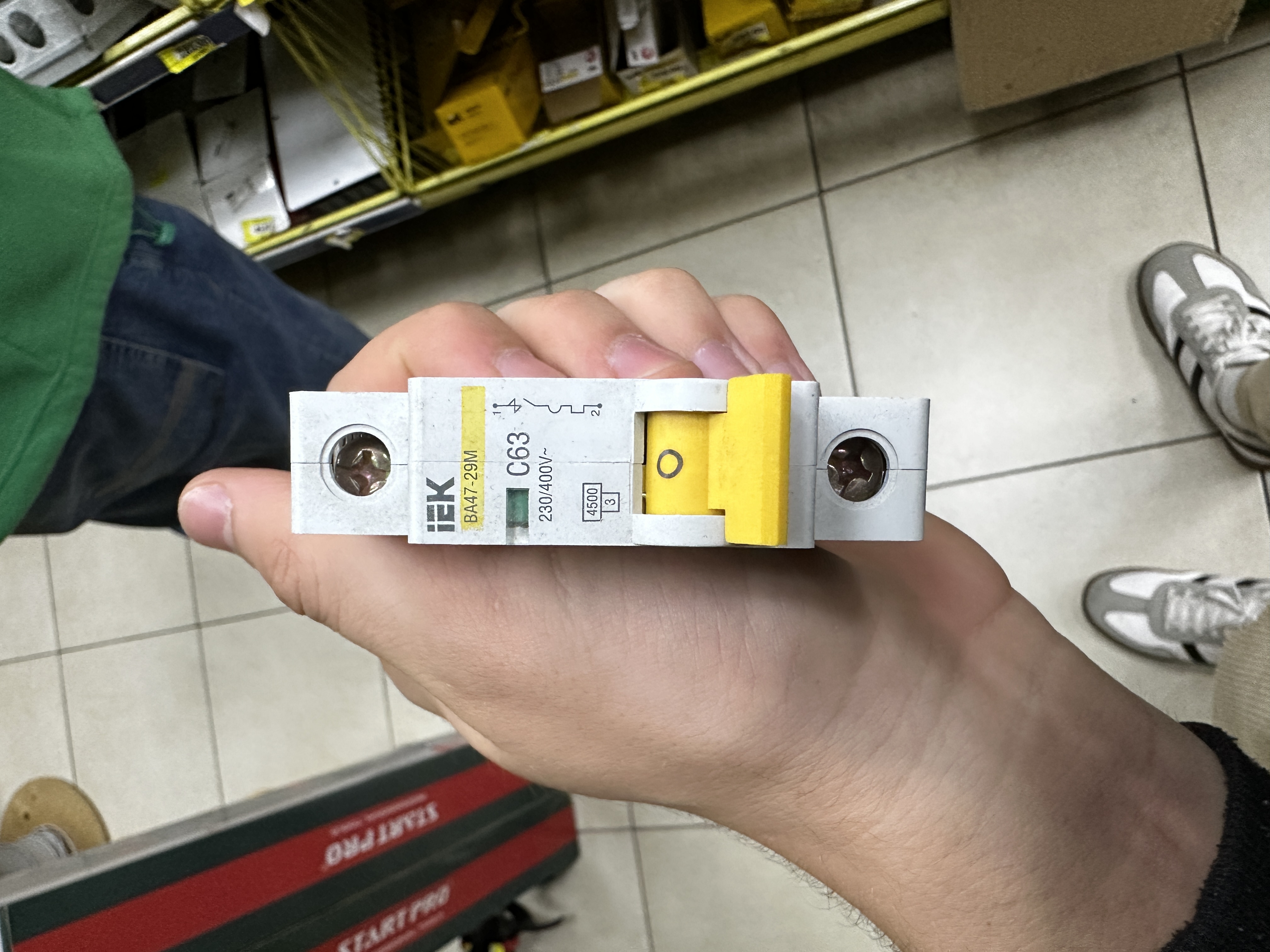 Intrerupator VA 47-29 1P 63A tip C