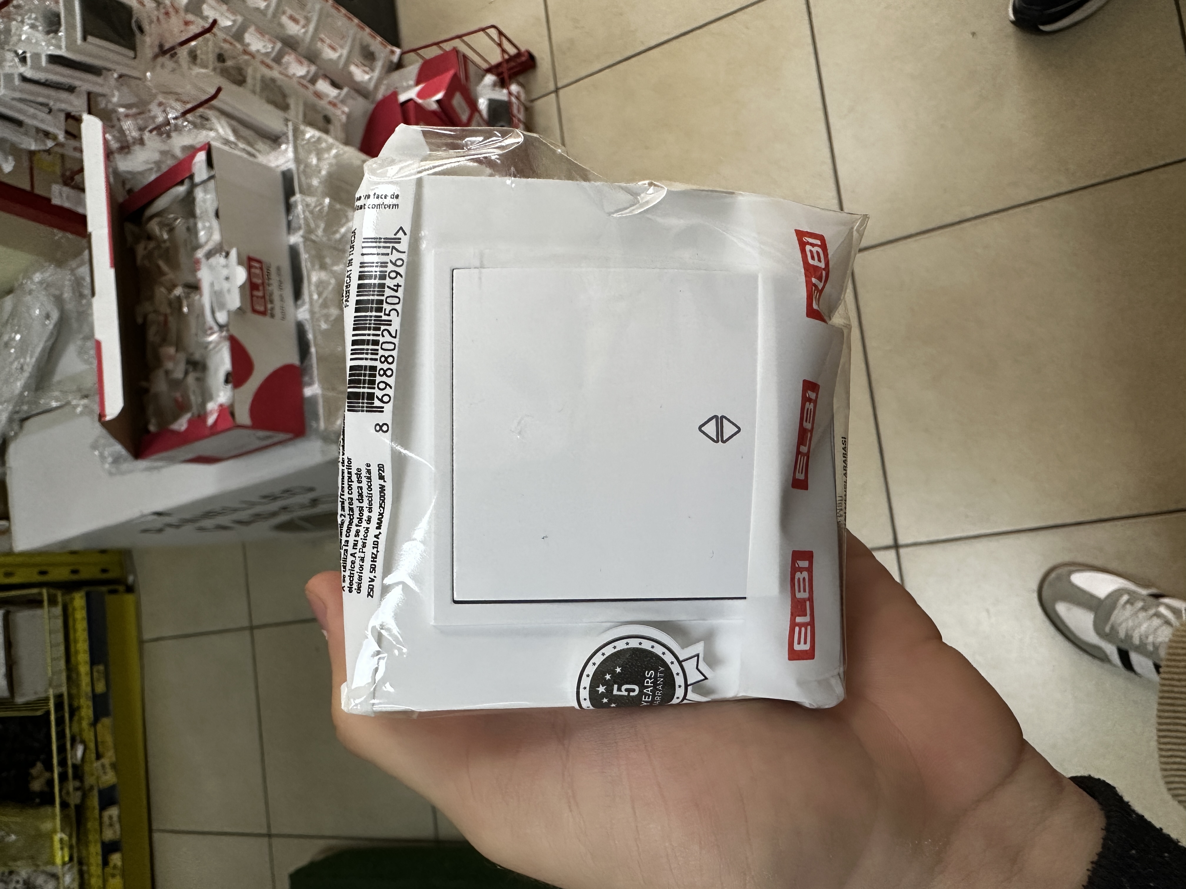 INTRERUPATOR CAP SCARA ST ALB EL-BI ZENA 500-015600-209   1/10/60