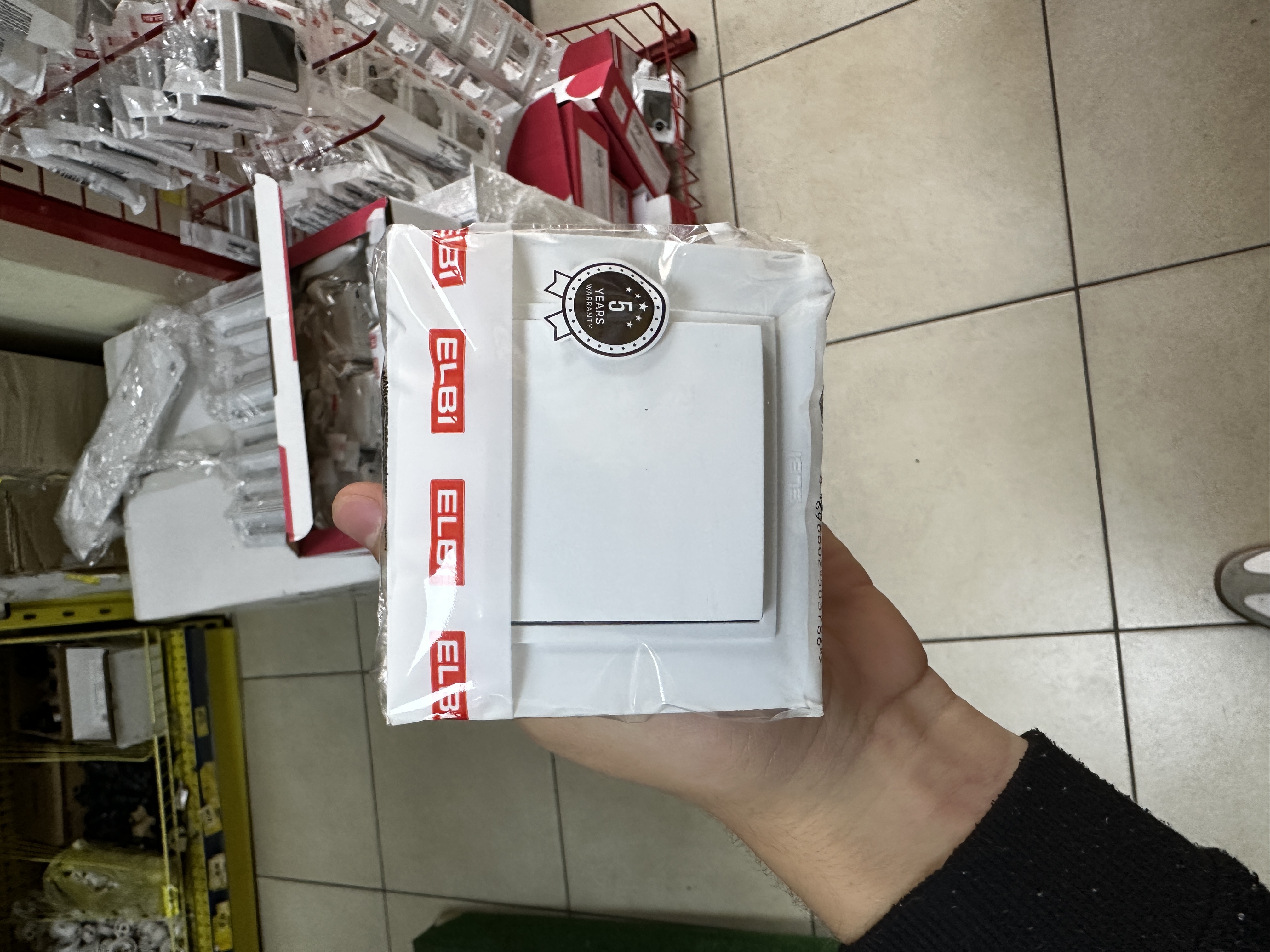 Intrerupator simplu EL-BI ZENA 500-015600-200  ST1/10/60