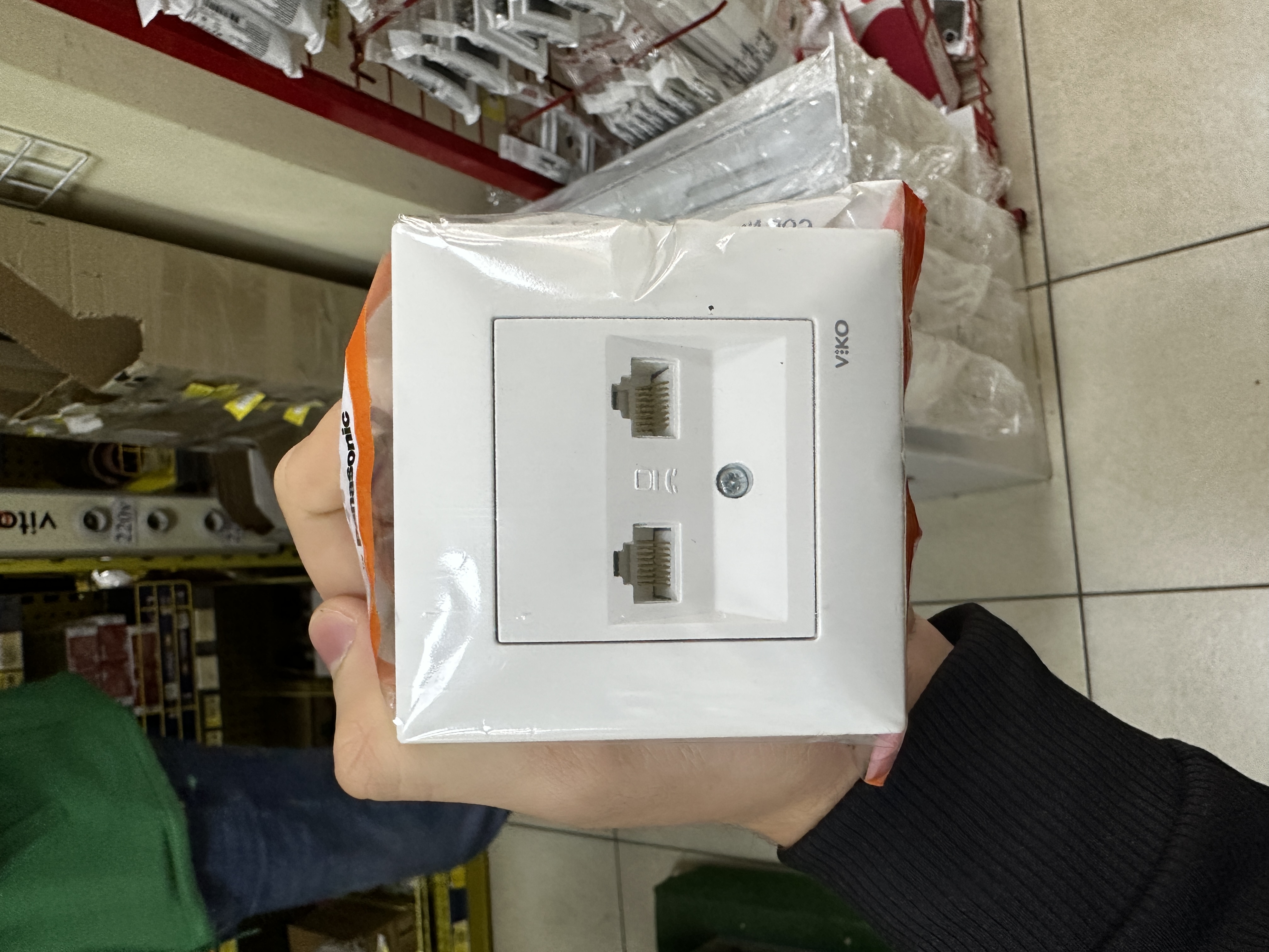 Priza Calculator dubla 2*RJ45 cat5e Meridian 970034