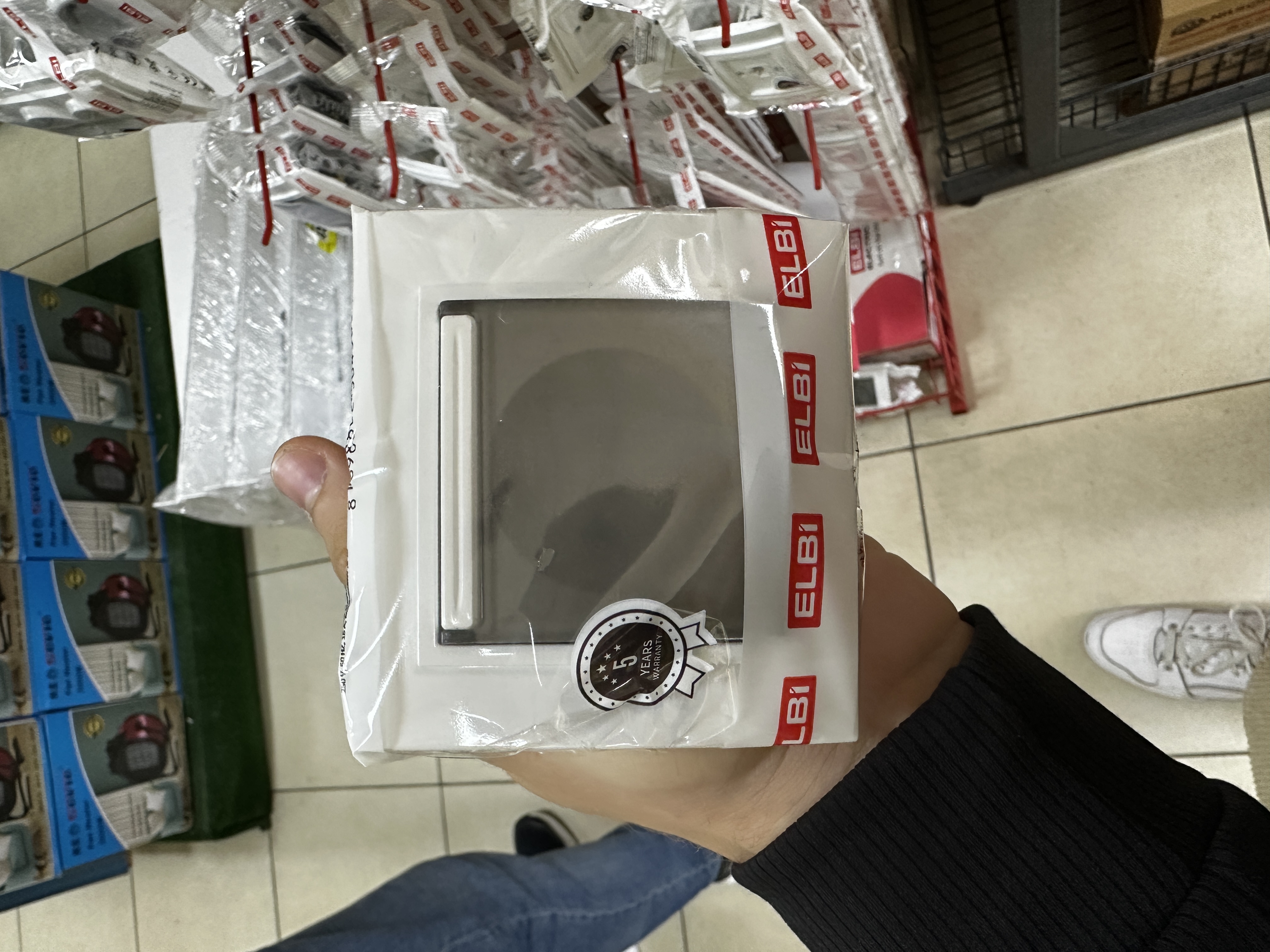 PRIZA cu CP cu CAPAC ST (ALB)EL-BI ZENA 500-015600-218 1/10/60