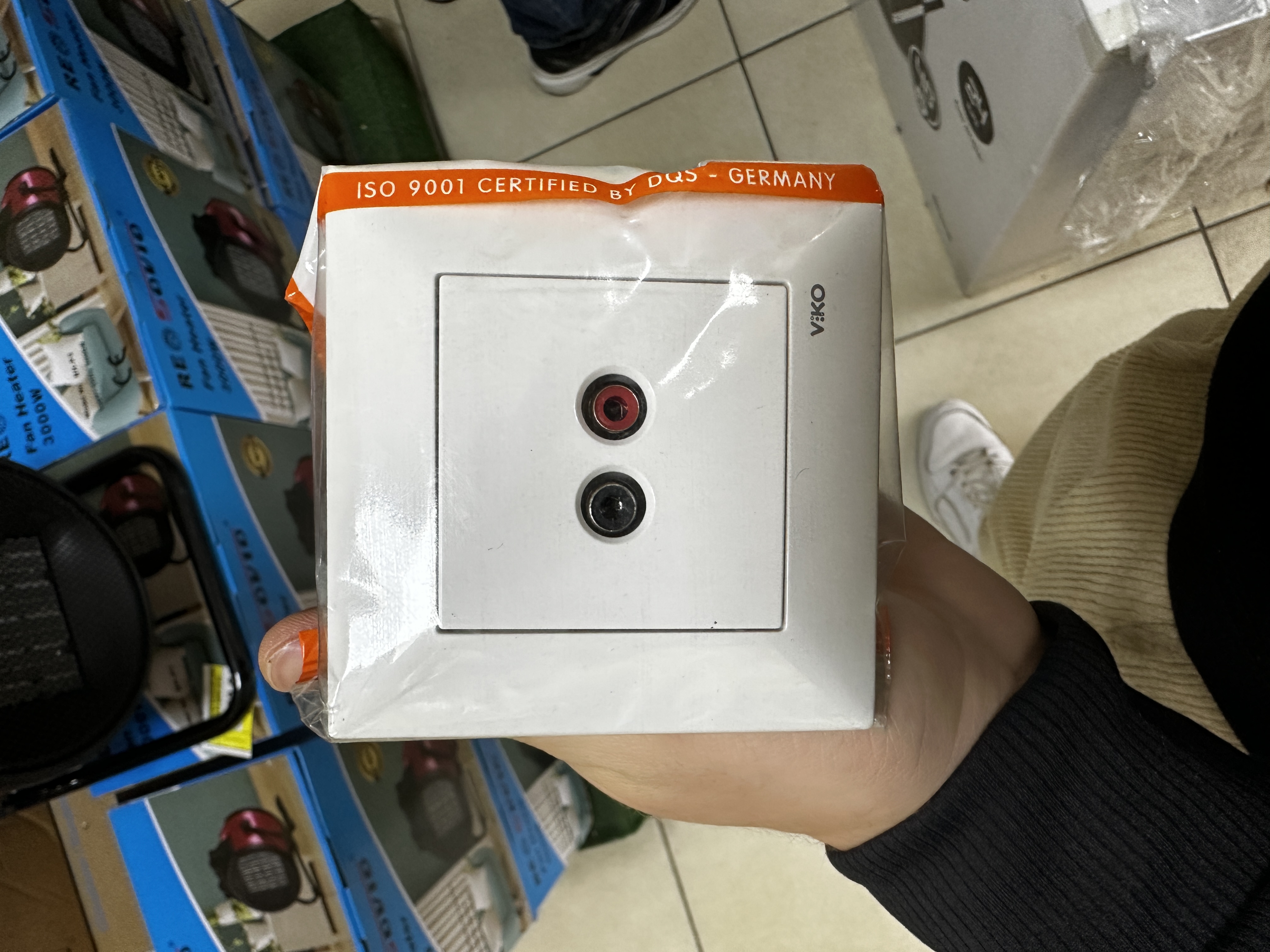 Priza Meridian 1L BZK 95 970007 alba