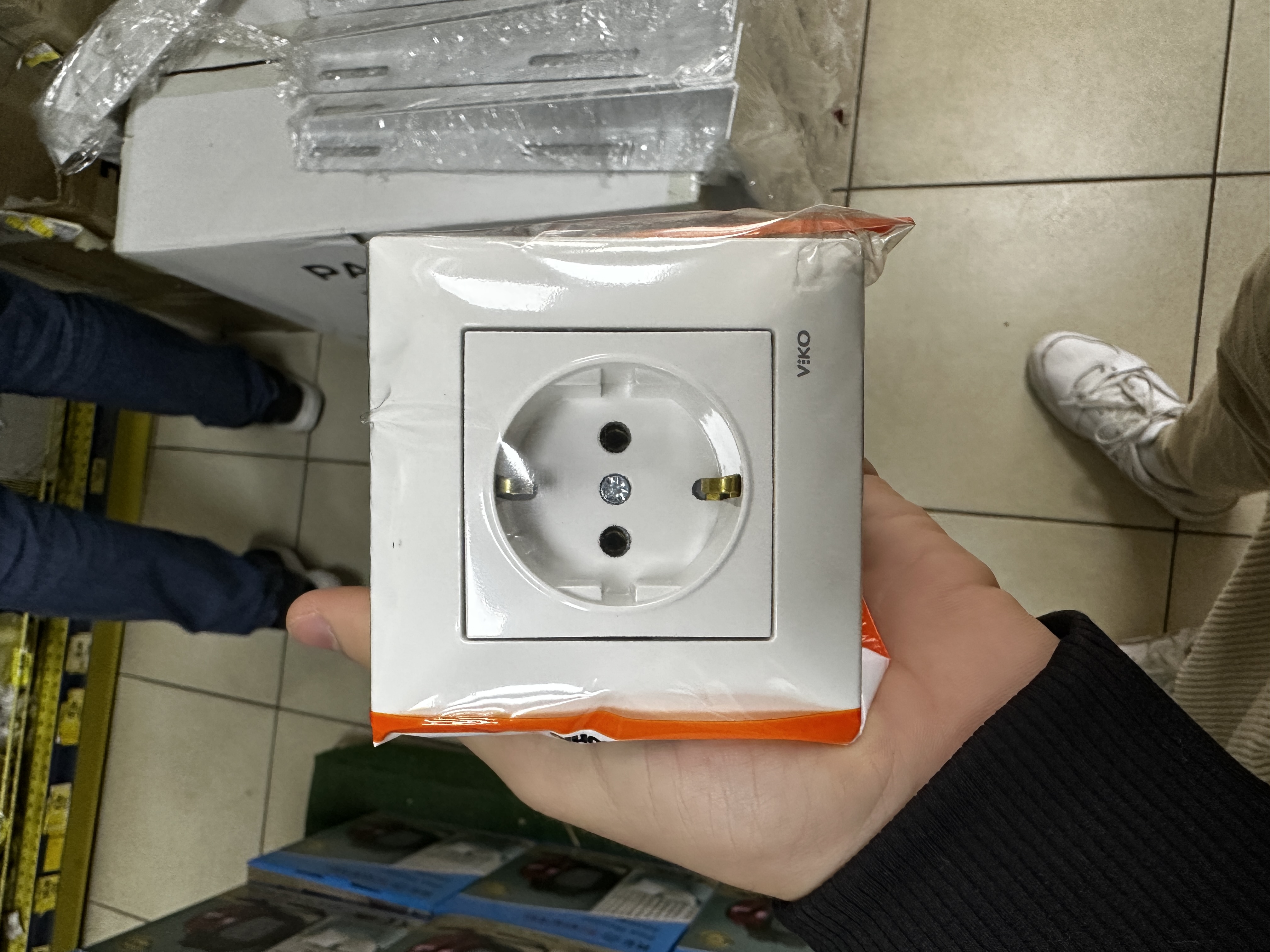 Priza Meridian 1L ZK capac 95 970012 alba