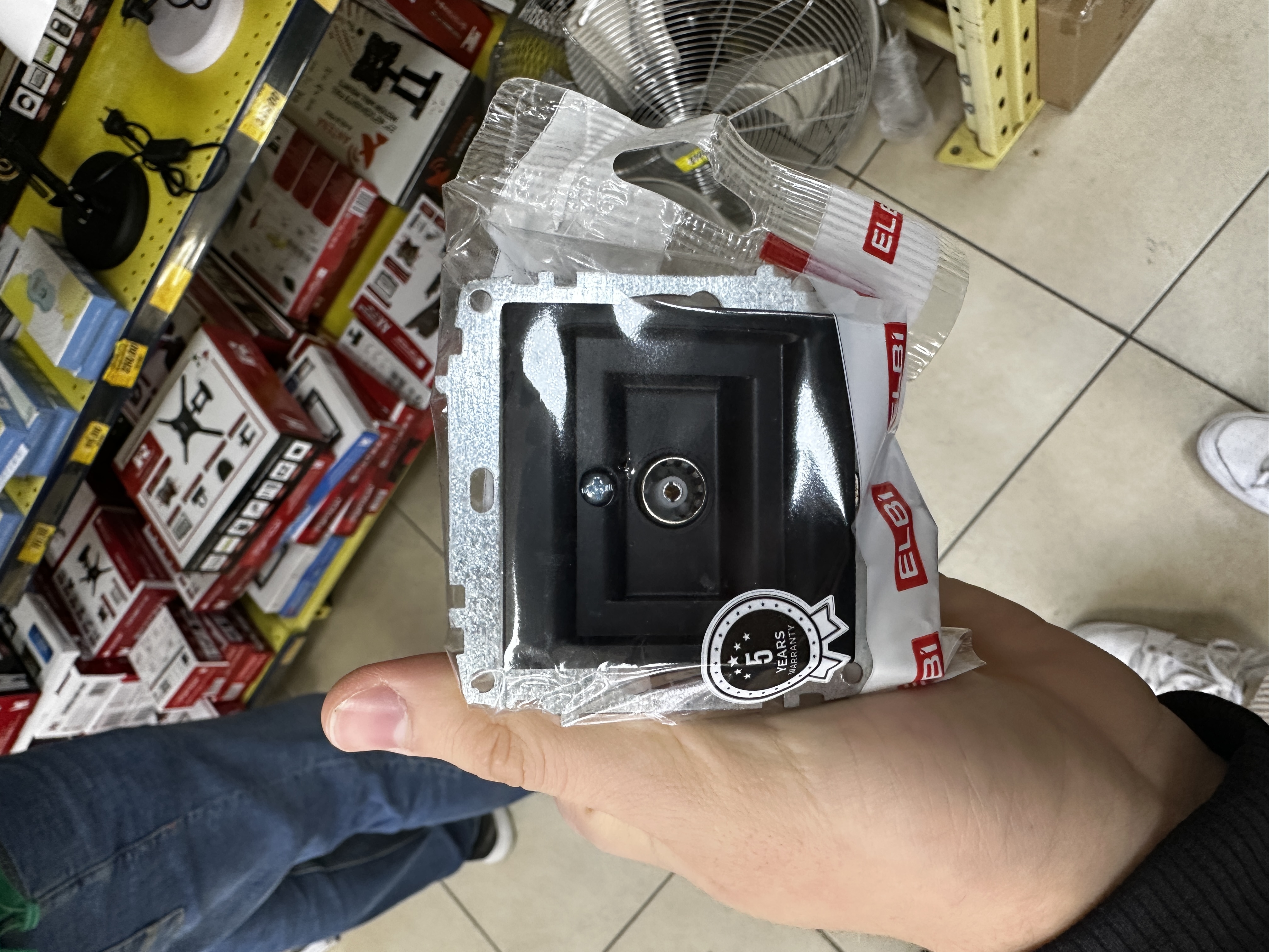 PRIZA TV MEX negru/24160465 NILSON