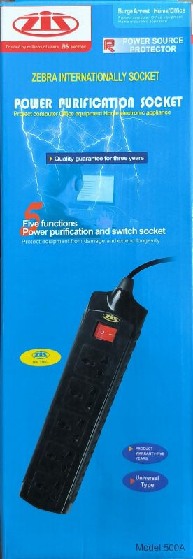 Удлинитель с индикатором KAPC, 5 мест, 3 м