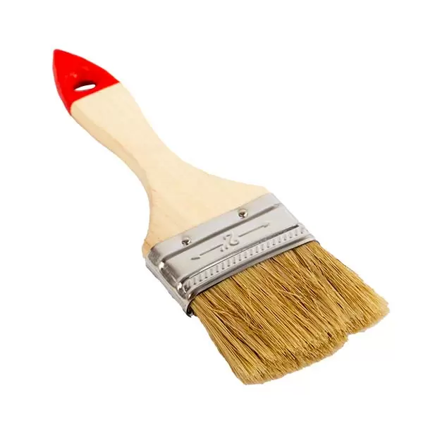 Щетка 3.5″/90 мм эконом, с натуральными волокнами, деревянная ручка