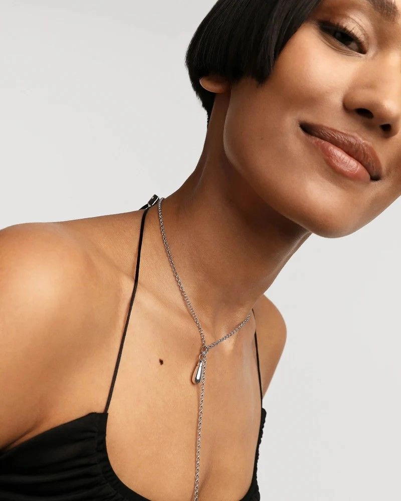 Tango Silver Chain Necklace