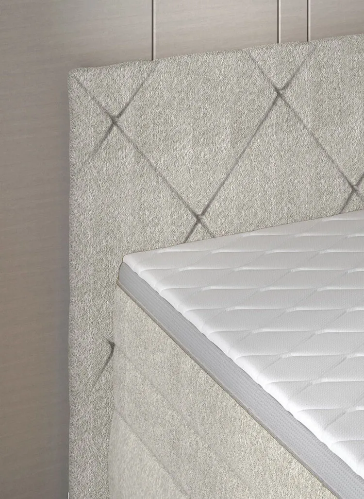 Dormitor LUNGO tapițat cu stofă