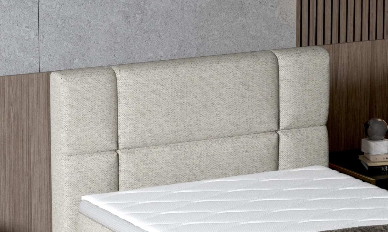 Dormitor REY tapițat cu stofă