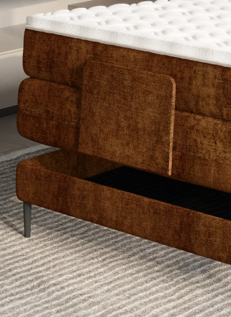 Dormitor WAVE [2022] tapițat cu stofă