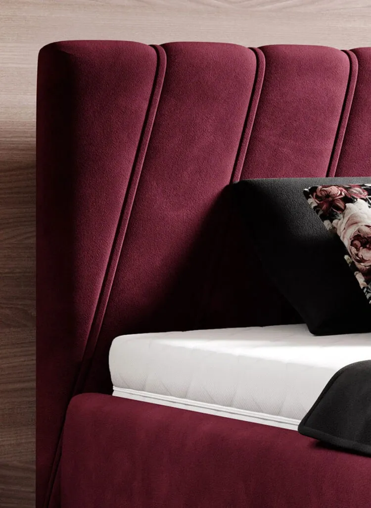 Dormitor CALYPSO MB tapițat cu stofă