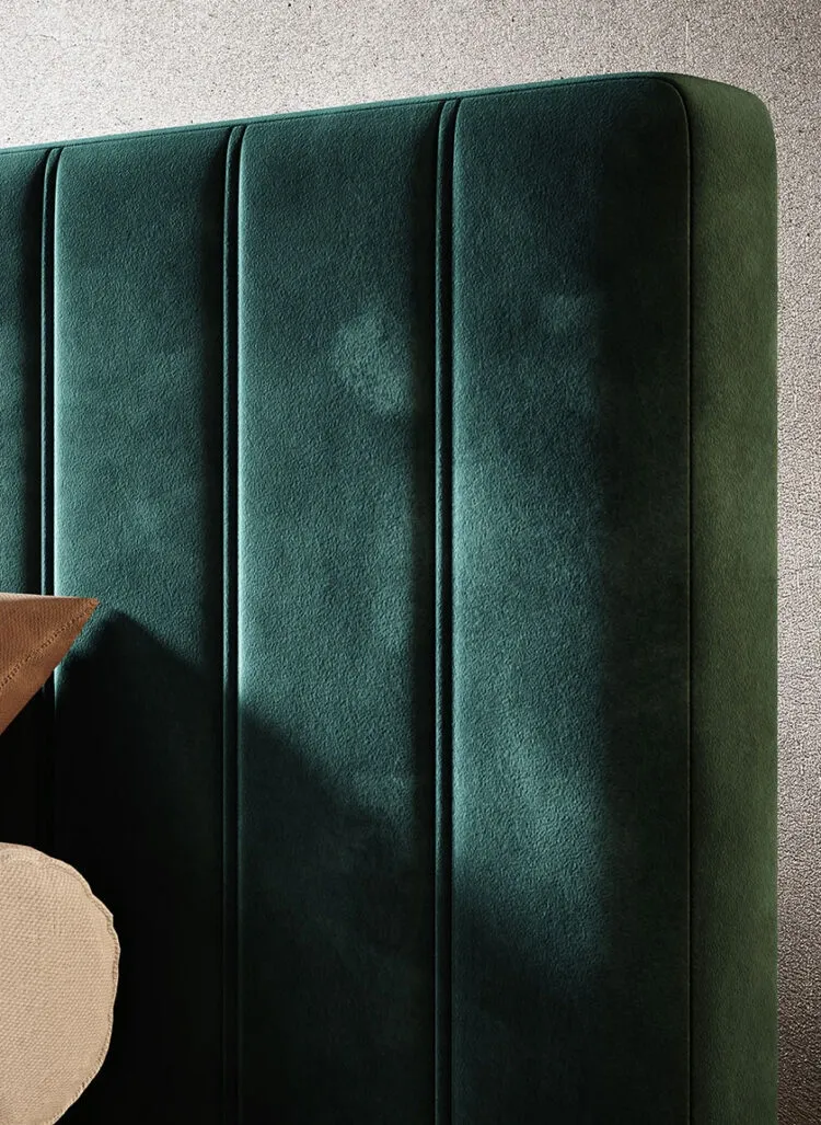 Dormitor MAGGIE MB tapițat cu stofă