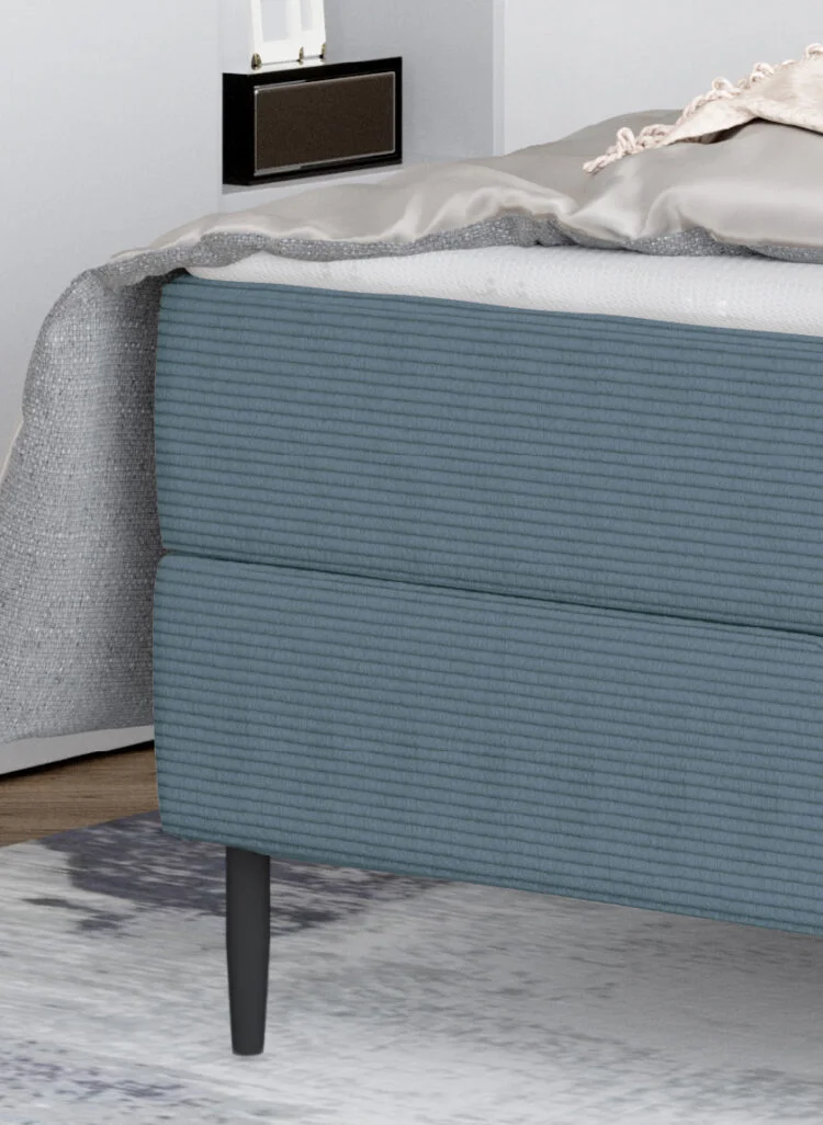 Dormitor NEPO tapițat cu stofă