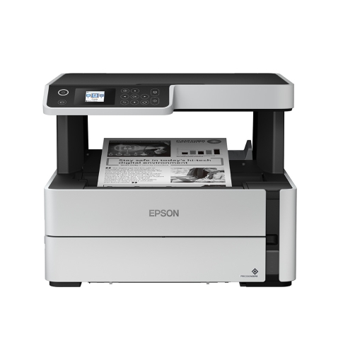 MFD CISS Epson EcoTank M2170 white, Mono Printer/Duplex/Scanner/Copier, Wi-Fi, A4, Print 2400x1200dpi, 2.8pl, up to 20000/m, Scan 1200x2400 dpi, ISO/IEC 20 ipm, 64-256 г/м2, LCD 3.7 cm, Wi-Fi Direct,USB 2.0, ink tank: C13T03P14A Black T03P1: 11000 pages