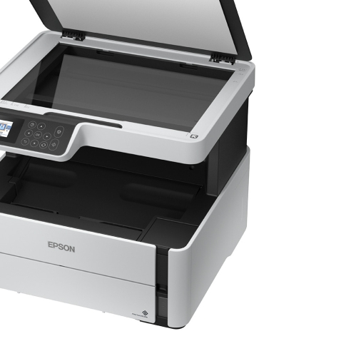 MFD CISS Epson EcoTank M2170 white, Mono Printer/Duplex/Scanner/Copier, Wi-Fi, A4, Print 2400x1200dpi, 2.8pl, up to 20000/m, Scan 1200x2400 dpi, ISO/IEC 20 ipm, 64-256 г/м2, LCD 3.7 cm, Wi-Fi Direct,USB 2.0, ink tank: C13T03P14A Black T03P1: 11000 pages