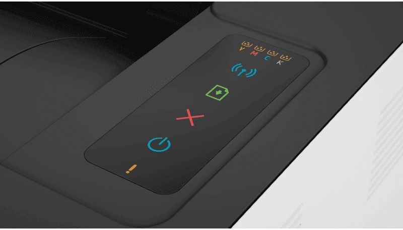 Printer HP Color LaserJet 150nw, White, Up to 18ppm b/w, Up to 4ppm color, 600x600 dpi, Up to 20000 p., 64MB RAM, indicator, PCL 5c/6, Wi-Fi 802.1, USB 2.0,Apple AirPrint™; Google Cloud Print™; Mopria™; Wi-Fi® Direct (HP 117A/X Bl/C/Y/M)