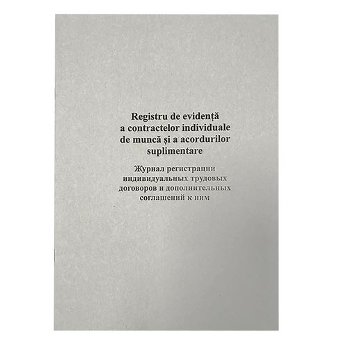 Registru de evidenta a contractelor individuale de munca