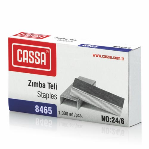 Скобы CASSA, №24/6, 1000шт